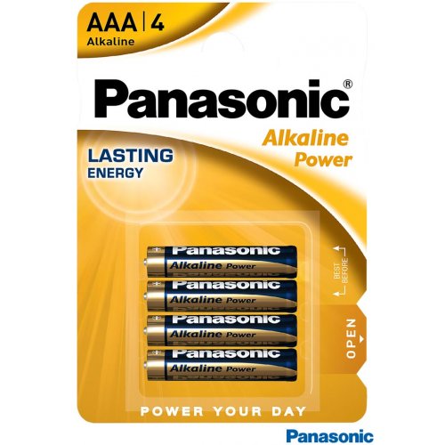 Baterie alkaliczne Panasonic blister AAA 4 szt. LR3