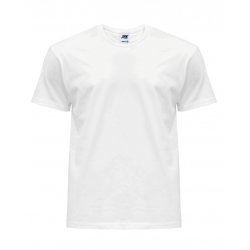 T-shirt koszulka biały 100% bawełna 150 g/m2 JHK